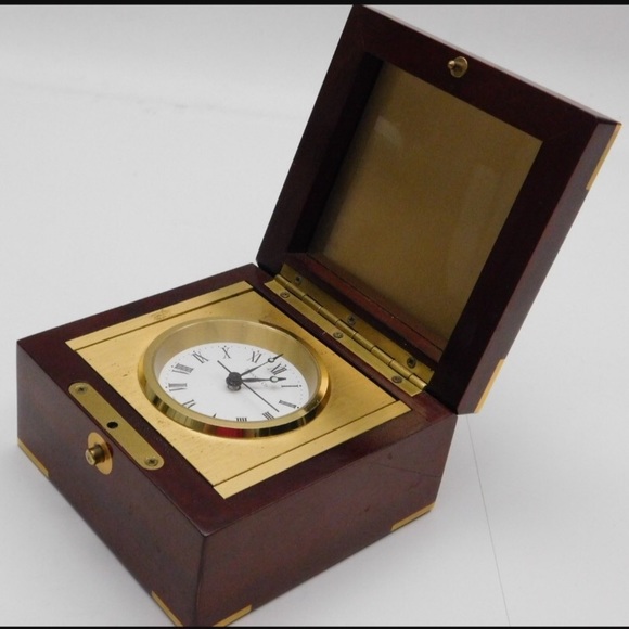 Tiffany & Co. Chronometer Swinging Desk Clock - Picture 3 of 7
